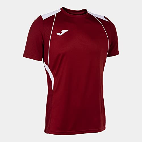 Joma Maglia A Manica Corta Uomo Championship Vii Bordeux Bianco