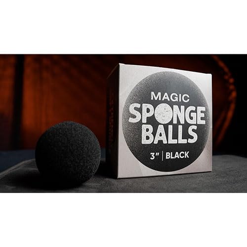 Solomagia Magic Sponge Balls 4Pk Black 8 Cm By Murphy'S Magic