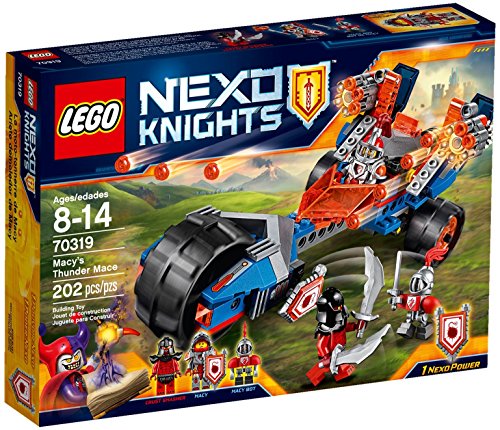 Lego Nexo Knights 70319 - Set Costruzioni La Tri-Moto Tuonante Di Macy