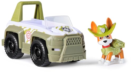 Paw Patrol, Veicolo Jungle Cruiser Di Tracker, Veicolo E Personaggio Tracker, Giochi Per Bambini E Bambine Dai 3 Anni In Su