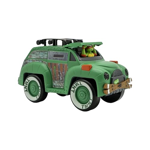 Teenage Mutant Ninja Turtles | Tartarughe Ninja Giocattoli Tmnt | Turtle Powered Party Cruiser Classic | Giochi Tartarughe Ninja Tmnt E Regalo Bambino
