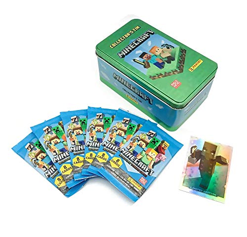 Panini Minecraft - Carte Da Collezione In Scatola Di Latta Classica