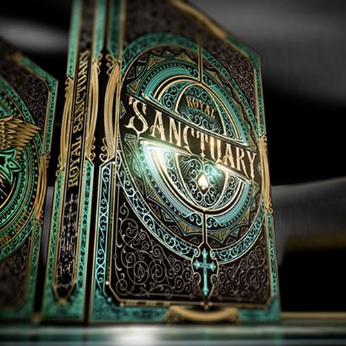 Solomagia Mazzo Di Carte Royal Sanctuary Noble (Foil) Emerald Kings Playing Cards