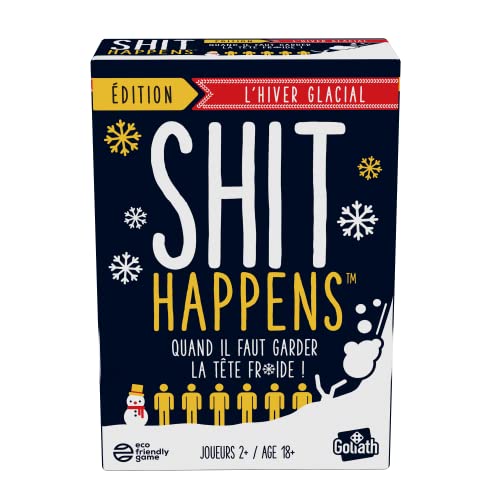Shit Happens: L'Inverno Glacial - Gioco Da Tavolo Per Adulti, Gioco D'Atmosfera Da 18 Anni, Gioco Di Carte Per Giocare Con Gli Amici, Serate Di Culto