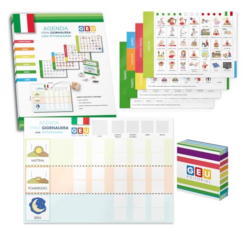 Agenda Visiva Bambini Autismo I Giochi Autismo I Routine Bambini Giornaliera I Calendario Routine Bambini Italiano I Pitttogrammi Per L’Autismo (Itali