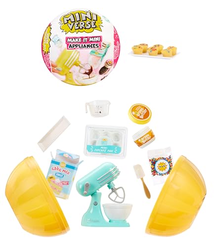 Mga'S Miniverse Make It Mini Appliances Series 2 Di Mga - Mini Oggetti Da Collezione, Fai-Da-Te, Gioco Di Resina, Cibo Replica. Età 8+ - Non Commestib