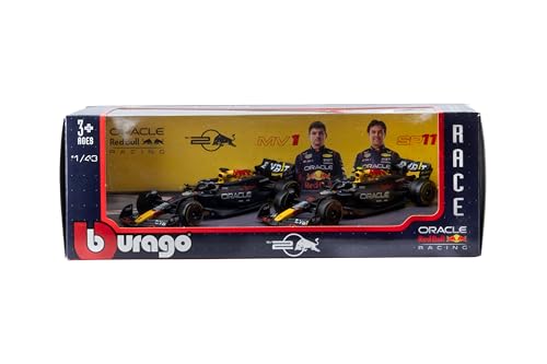 Bburago F1 Redbull Rb20 '24 Set Di 2 Modelli Auto 1:43