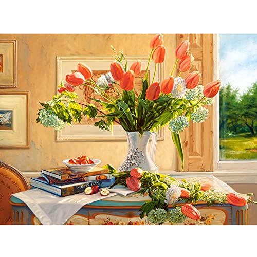 Puzzle 3000 Pièces : Impressions Florales