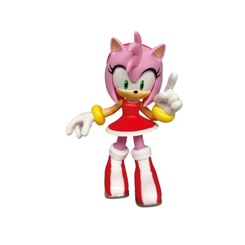 Golden Toys Comansi Sonic Personaggi Amy Rose 9 Cm