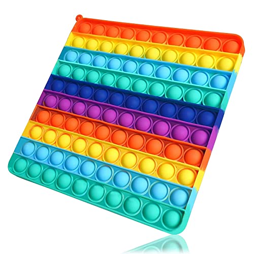 Pop It,Pop It Fidget Toys Antistress,L’Arcobaleno Popit Gioco,Poppit Elettronico Per Ridurre Lo Stress Dei Bambini E Degli Adulti,Tabelline Per Bambin