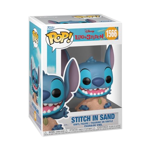 Funko Pop! Disney: L&S - Stitch In Sand - Lilo And Stitch - Figura In Vinile Da Collezione - Idea Regalo - Merchandising Ufficiale - Giocattoli Per Ba