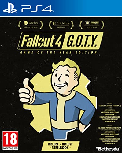 Bethesda Fallout 4 Edizione Goty Steelbook Videogioco Per Ps4
