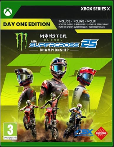 Monster Energy Supercross 25 - The Official Video Game - Day One Edition, Xbox Series X