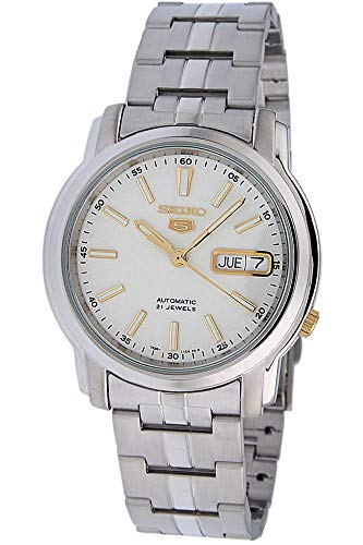 Seiko Orologio Analogico Automatico Uomo Con Cinturino In Acciaio Inox Snkl77K1