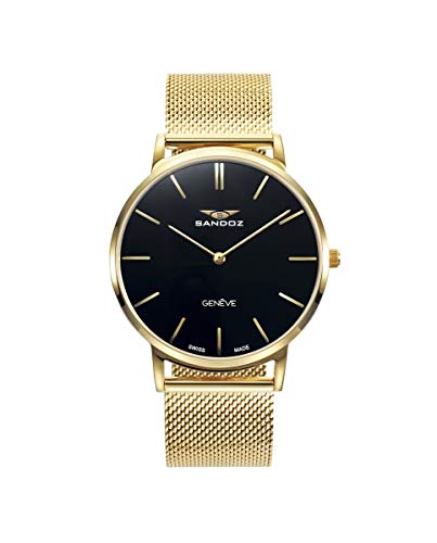 Reloj Sandoz Classic&Slim 81445-97 Hombre Negro
