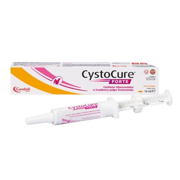 Candioli pharma cystocure forte pasta appetibile in siringa - 15 ml - spedizione gratis 1° ordine + scegli lo sconto bzr5 / bzr20