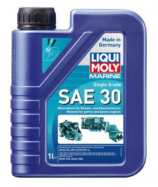 Olio motore 4T Single Grade SAE 30 15W-40 1 lt. - Liqui Moly 25065