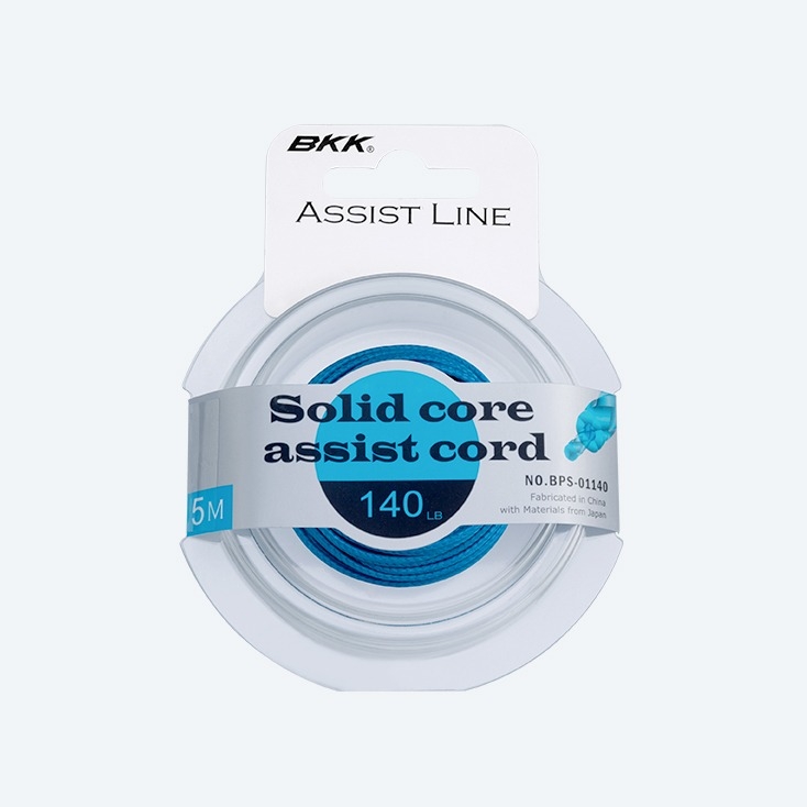 BKK Solid Core 100 LBs cordino per assist hook 5 m.