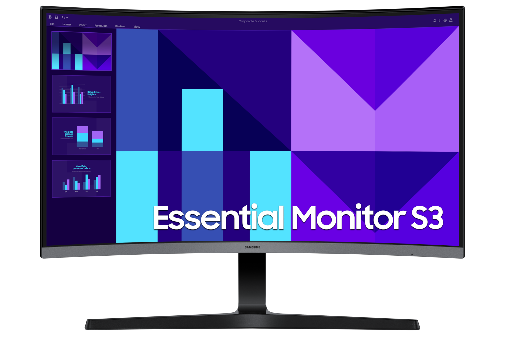 Samsung Monitor Curvo Serie S39GD da 27'' Full HD, Black