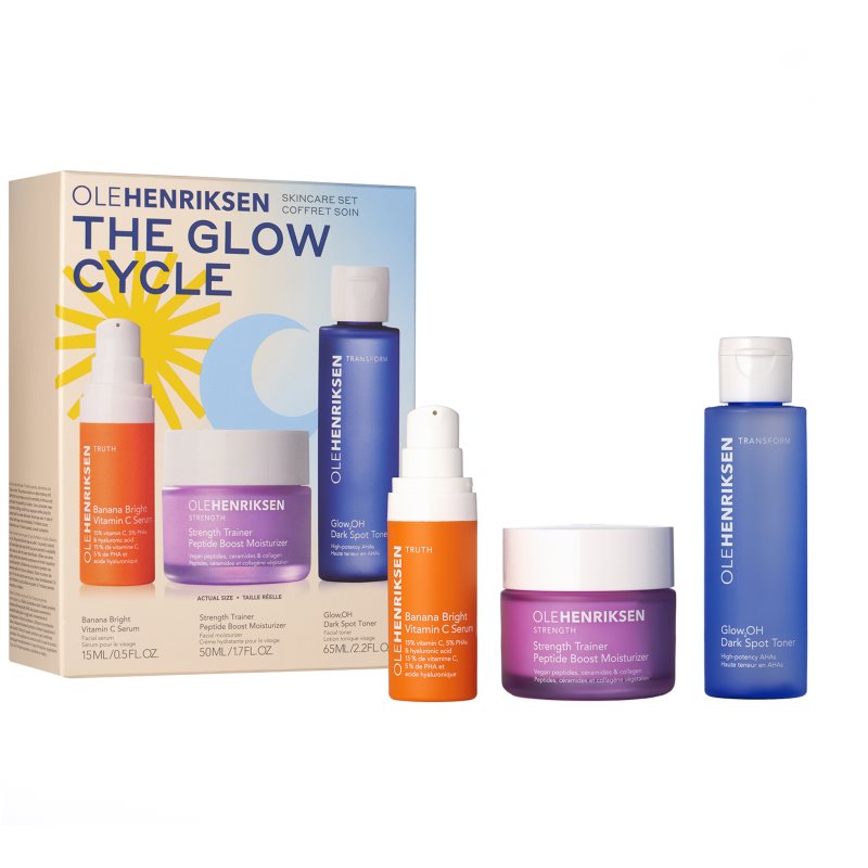 Olehenriksen The Glow Cycle Set Per La Cura Del Viso