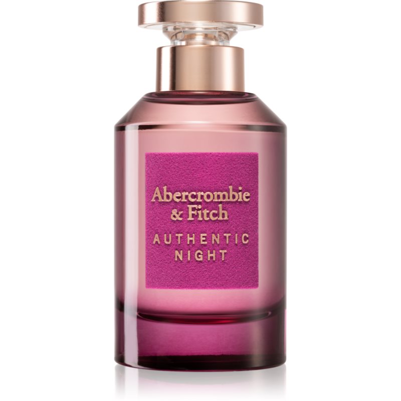 Abercrombie & Fitch Authentic Night Women Eau De Parfum Da Donna 100 Ml