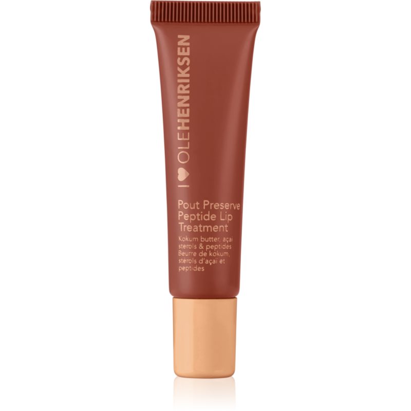Olehenriksen Pout Preserve Peptide Lip Treatment Lucidalabbra Idratante Colore Cocoa Crème 12 Ml