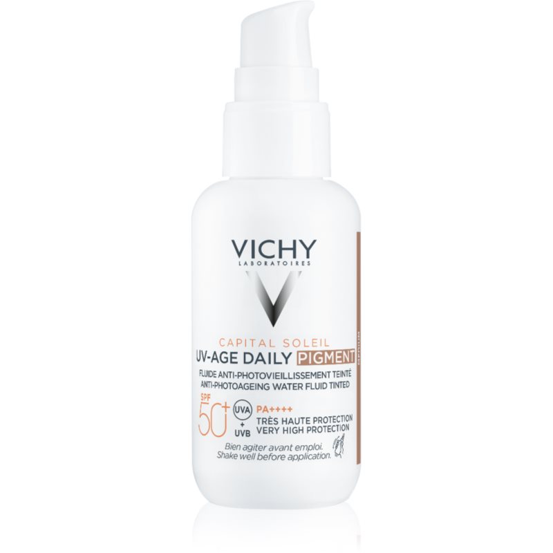 Vichy Capital Soleil Daily Spf50+ Protezione Solare Dal Finish Colorato E Texture Leggera. Spf 50+ Colore Medium 40 Ml