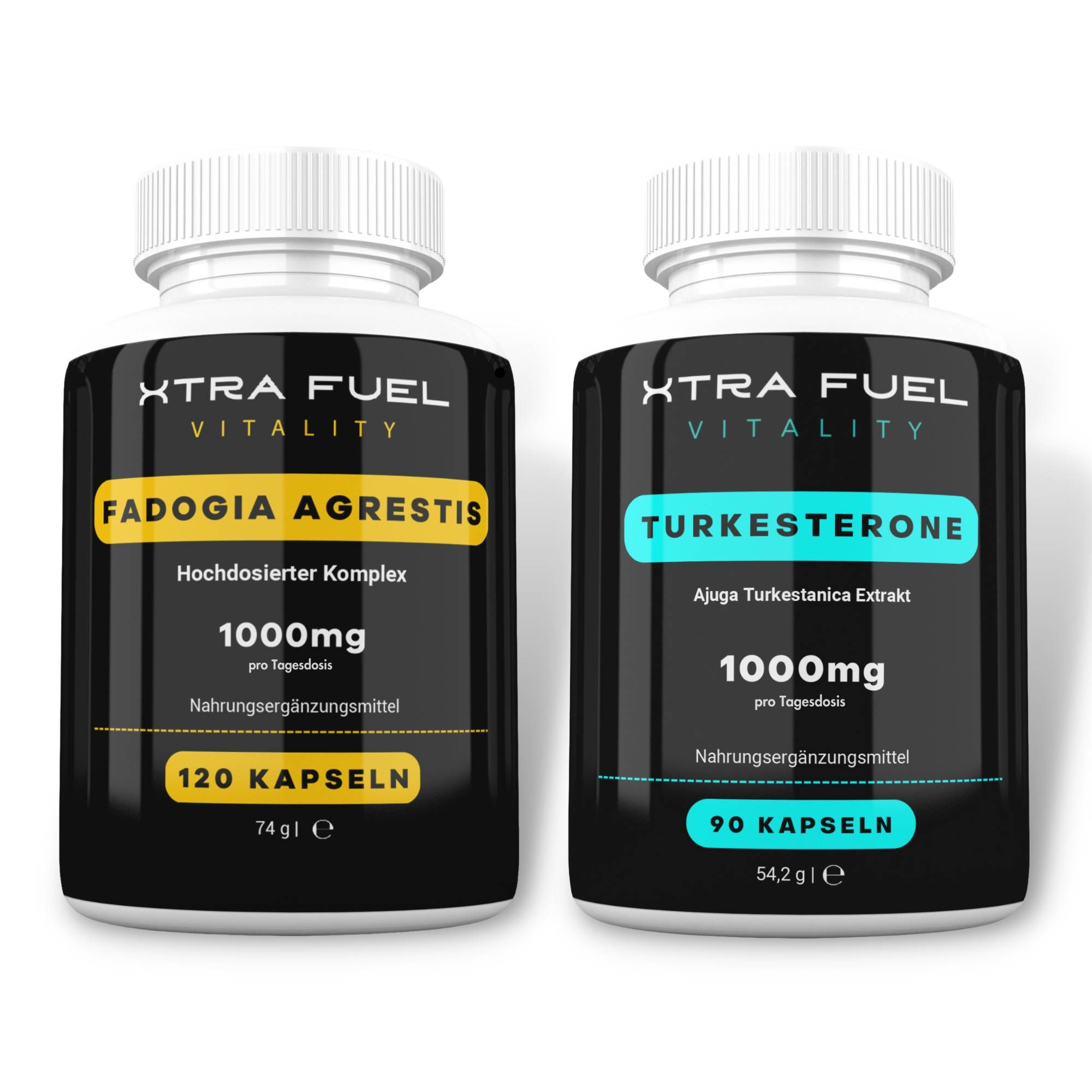 XTRA FUEL Alpha Synergy T-Boost Pacchetto Risparmio 128,2 g Capsule