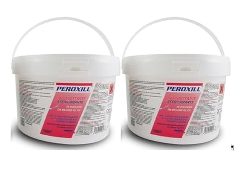 Sterilizzante Disinfettante In Polvere Peroxill Fustino Da 2Kg - Confezione Da 2 Fustini (2)