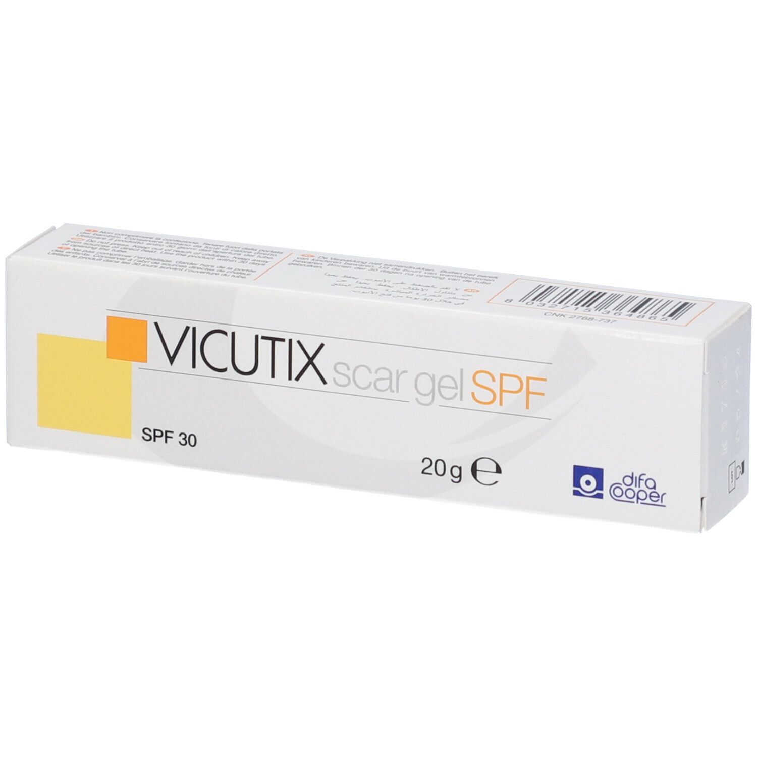 Cantabria Labs Vicutix Scar Gel Spf 20 g