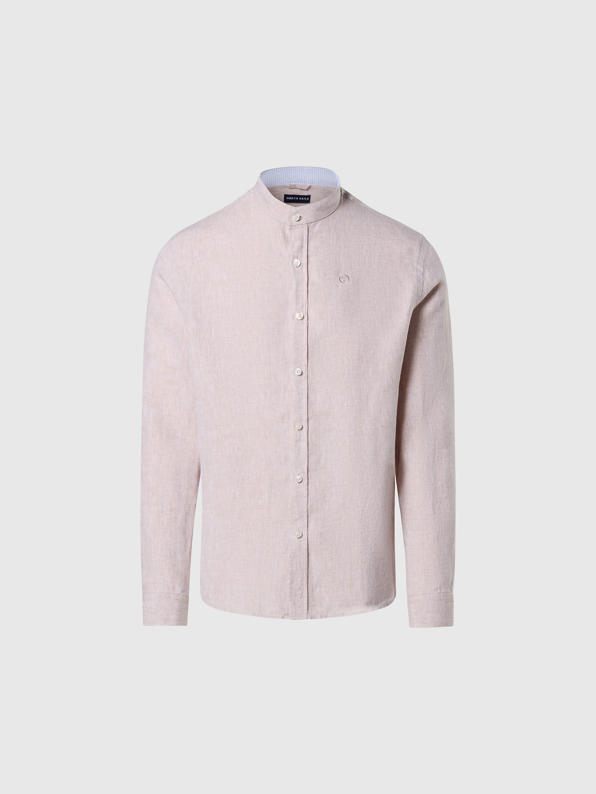 North Sails - Camicia alla coreana con logo