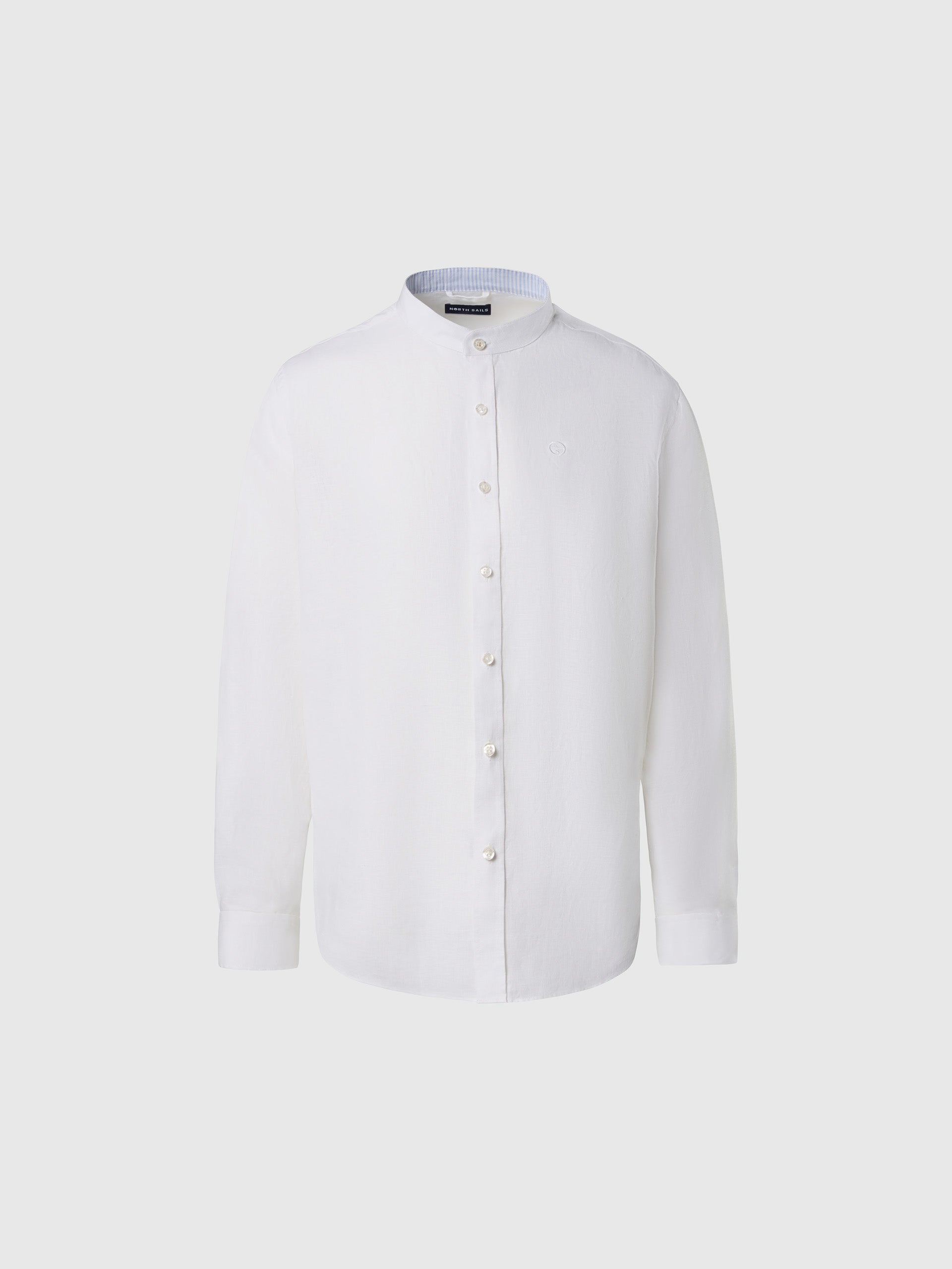 North Sails - Camicia alla coreana con logo