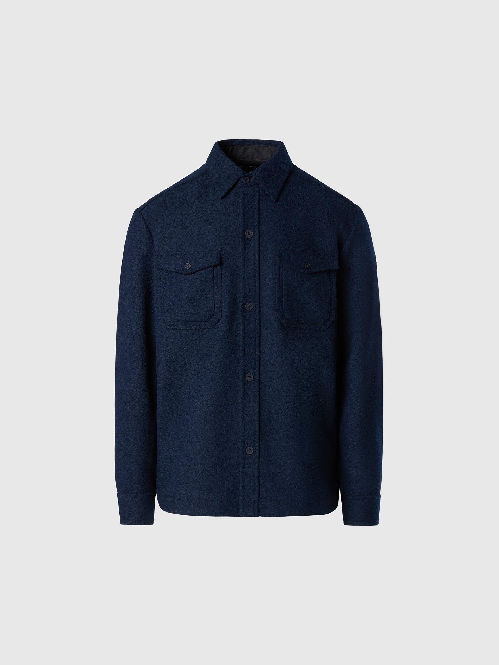 North Sails - Camicia in flanella con patch
