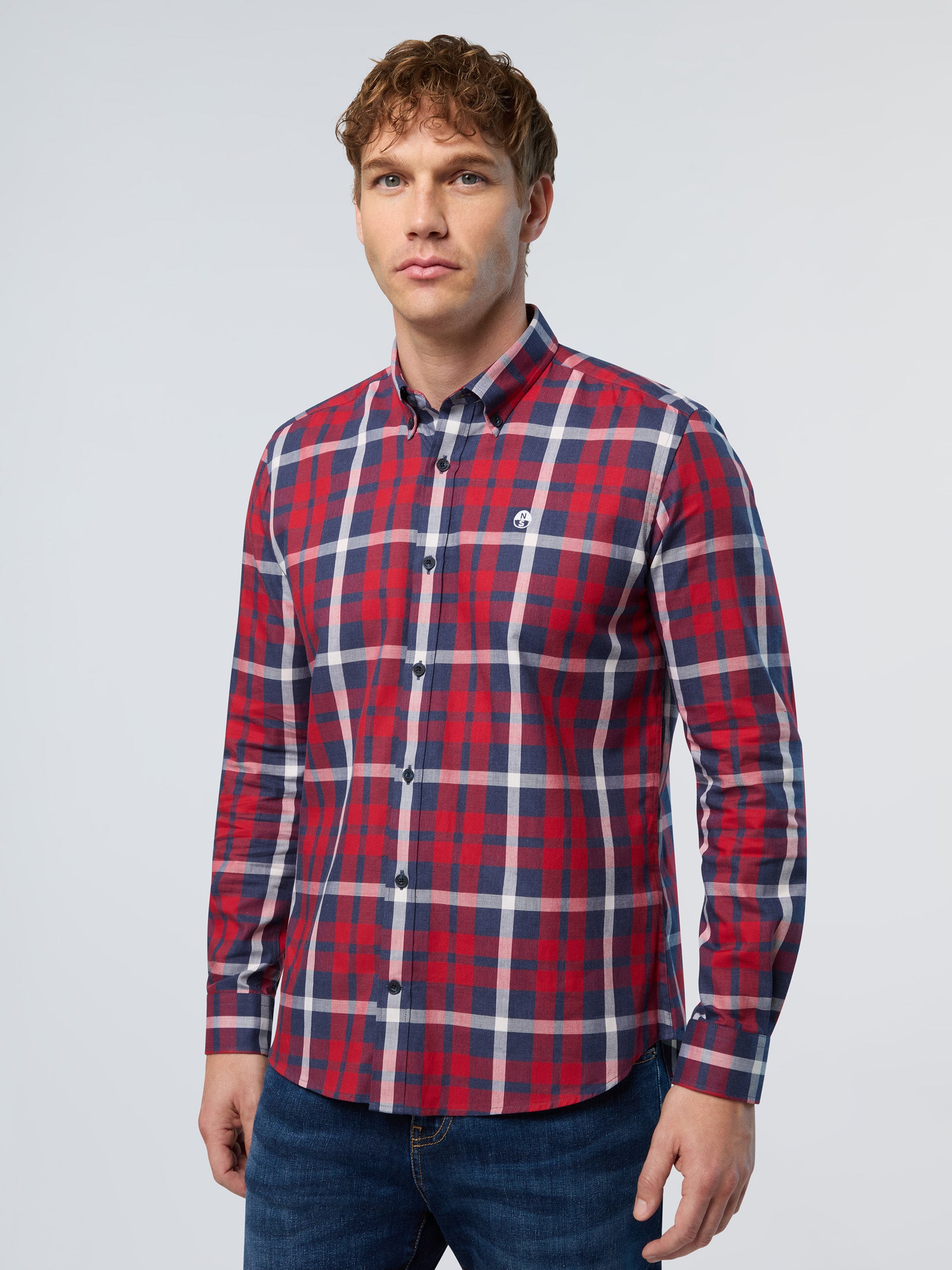 North Sails - Camicia in flanella a quadri