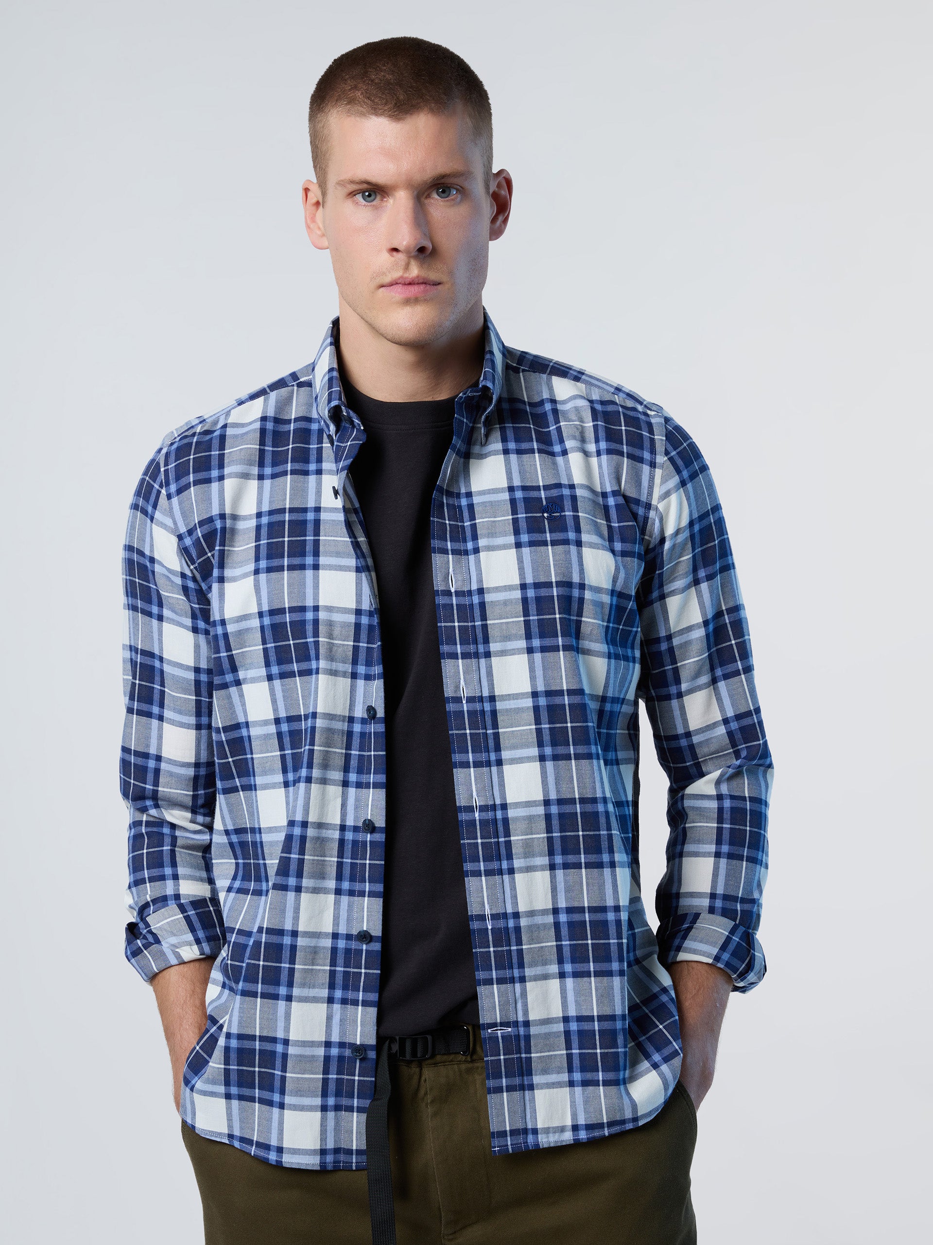 North Sails - Camicia in flanella a quadri