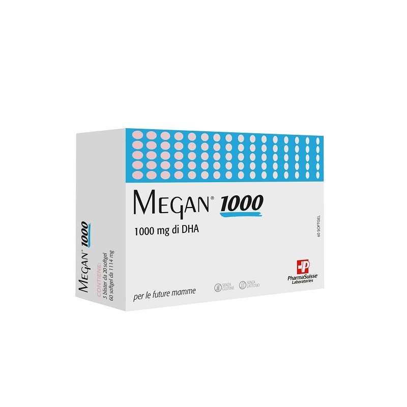 Pharmasuisse Laboratories - Pharmasuisse Laboratories Megan 1000 60 Softgel