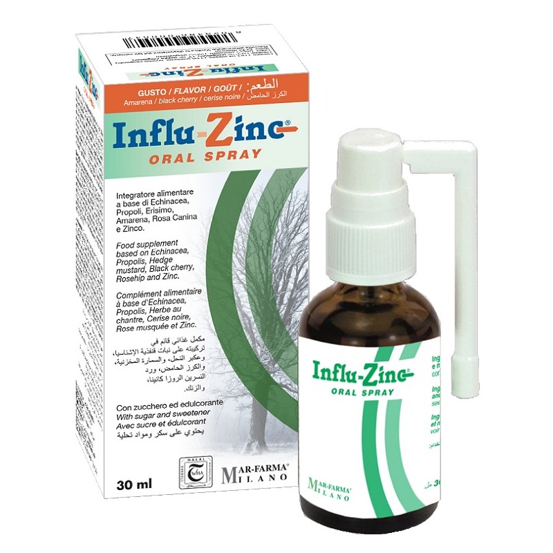 Mar-farma - Mar-farma Influ-zinc Oral Spray 30 Ml