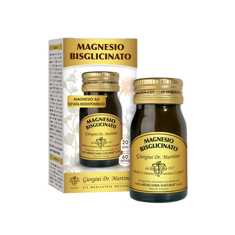 Dr. Giorgini Ser-vis - Dr. Giorgini Magnesio Bisglicinato 60 Pastiglie
