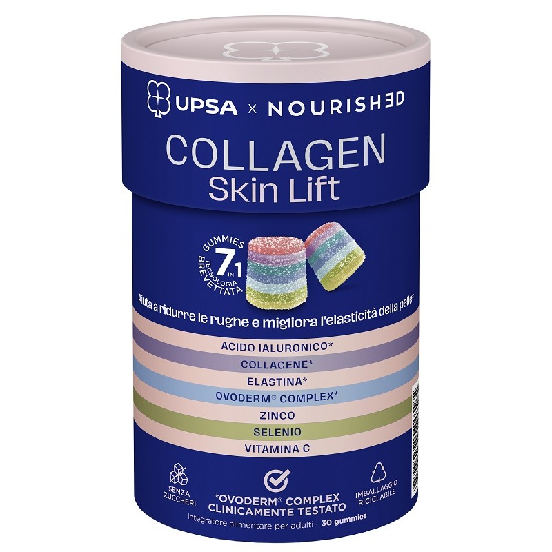 Upsa Italy - Upsa X Nourished Collagen Skin Lift 30 Gummies
