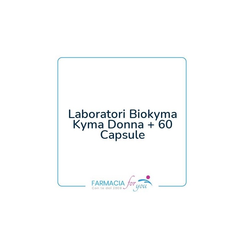 Laboratori Biokyma - Laboratori Biokyma Kyma Donna + 60 Capsule