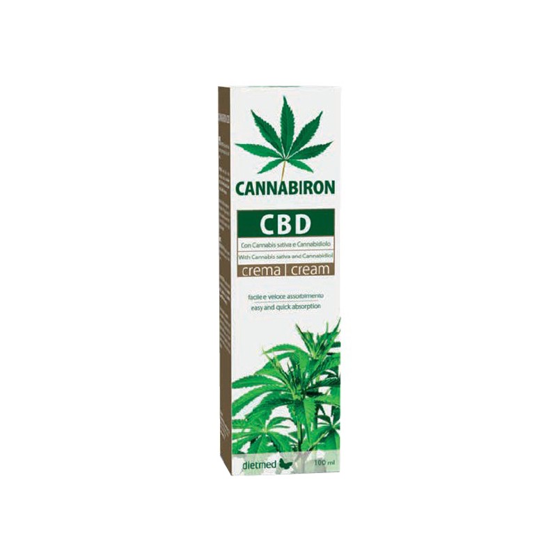 Dietmed Italia - Dietmed Italia Cannabiron Cbd Crema 100 Ml