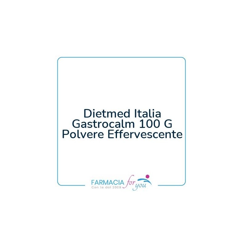 Dietmed Italia - Dietmed Italia Gastrocalm 100 G Polvere Effervescente