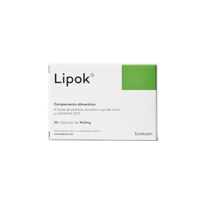 Bioksan Naturalmente Juntos Sl - Bioksan Naturalmente Juntos Sl Lipok 30 Capsule