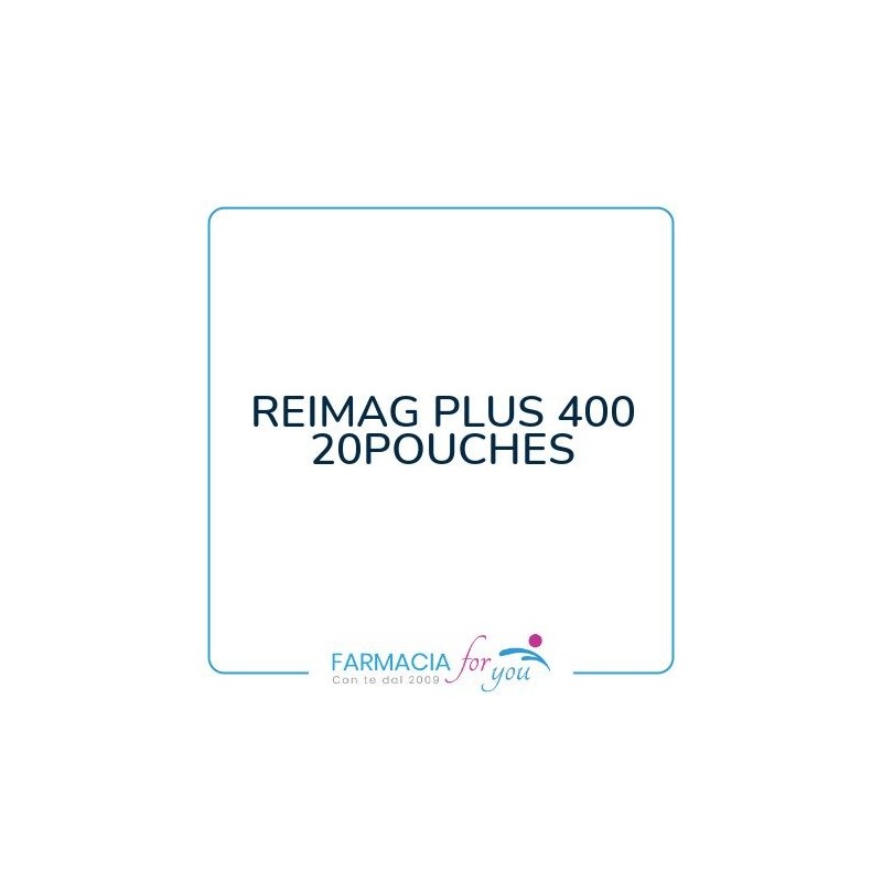 Cef Cooperativa Esercenti Farm - REIMAG PLUS 400 20POUCHES