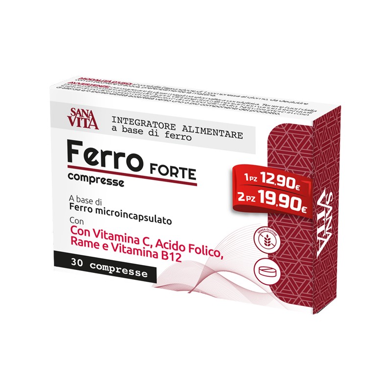 Paladin Pharma - Paladin Pharma Sanavita Ferro Forte 30 Compresse