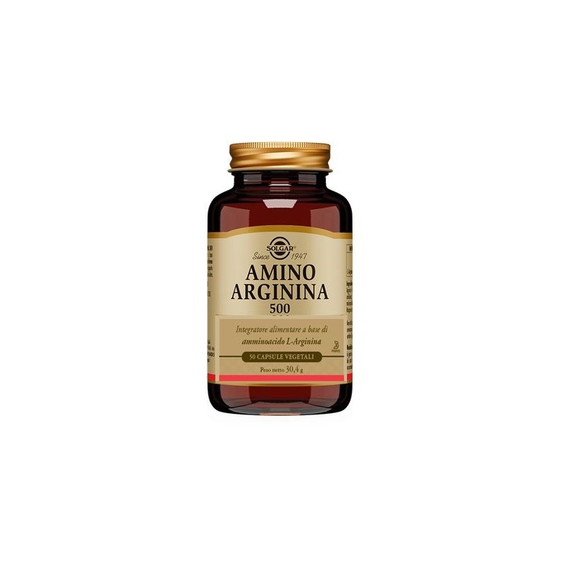 Solgar - Solgar It. Multinutrient Amino Arginina 500 50 Capsule Vegetali