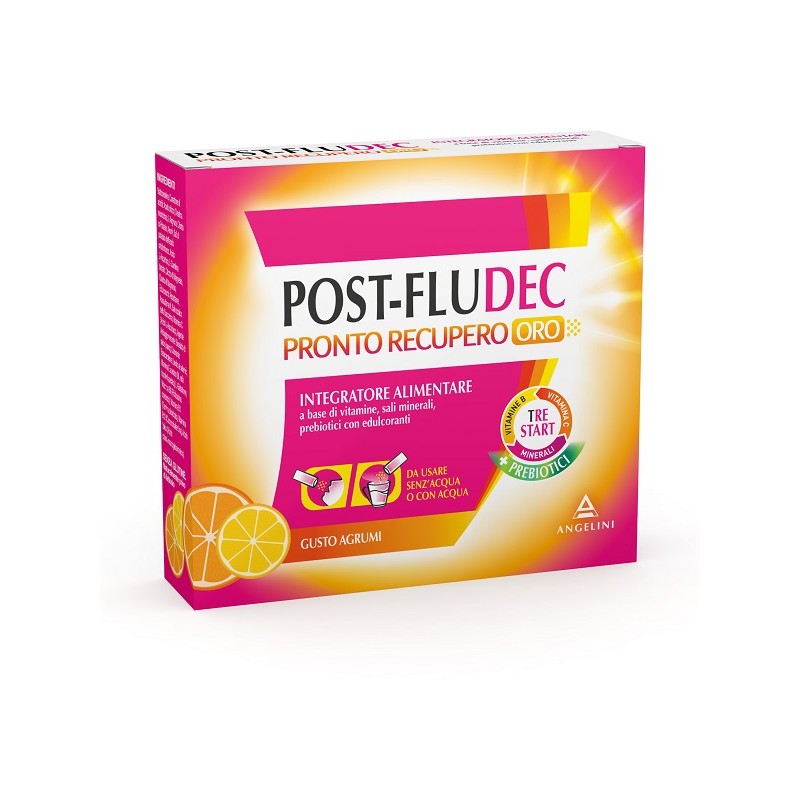 Angelini - POSTFLUDEC AGRUMI pronto recupero 12 bustine