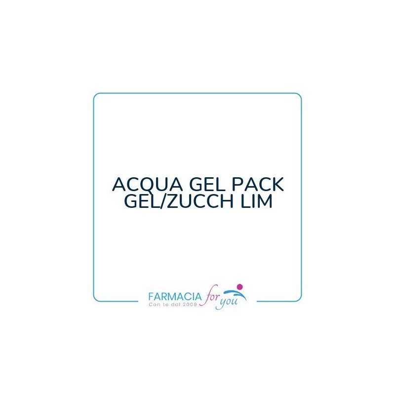 Nutrisens Medical - ACQUA GEL PACK GEL/ZUCCH LIM