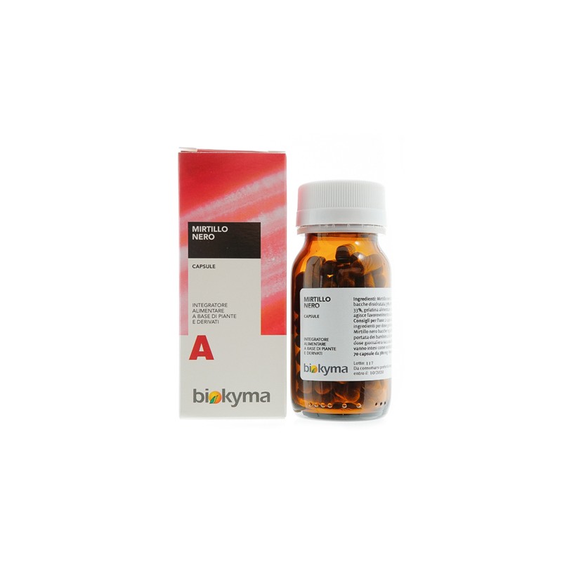 Laboratori Biokyma - Laboratori Biokyma Mirtillo Nero 70 Capsule 380 Mg