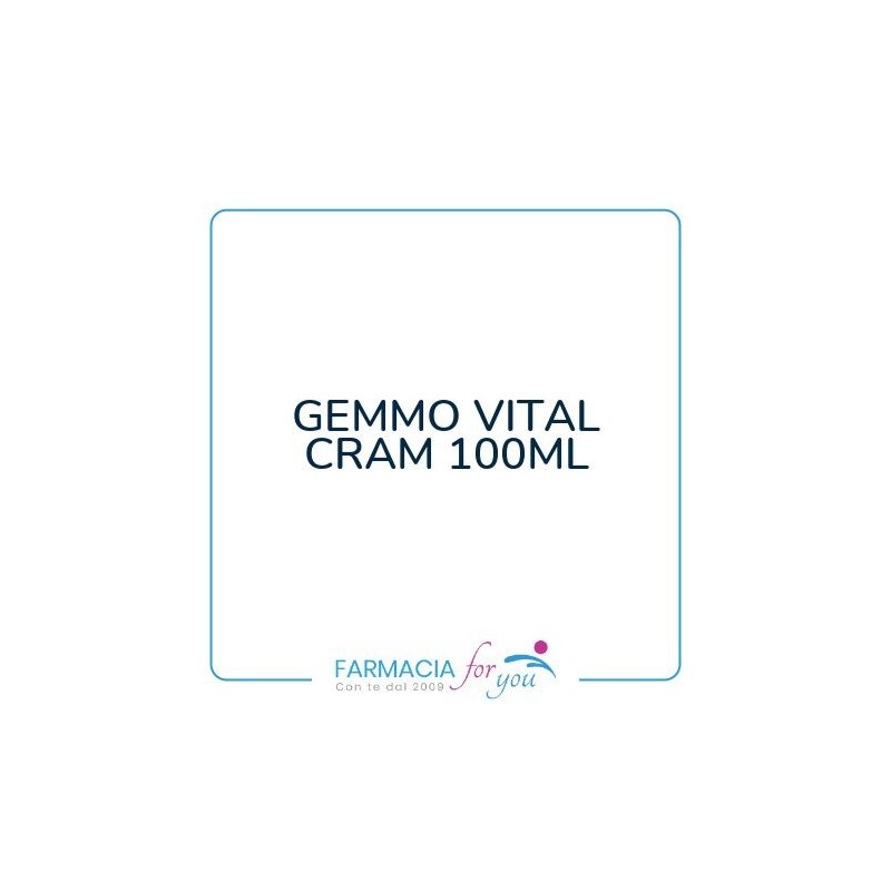Pb Progetto Benessere S - GEMMO VITAL CRAM 100ML